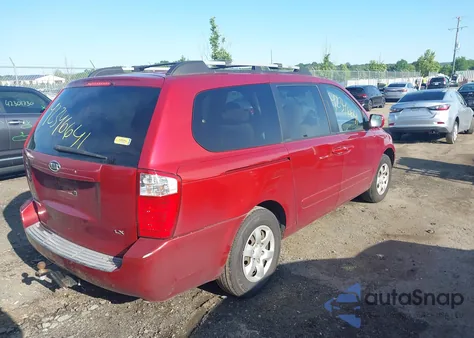 2008 Kia Sedona Lx z USA, uszkodzony, nr VIN KNDMB233686237663
